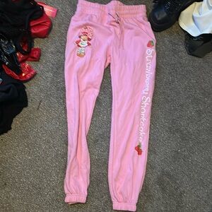Strawberry shortcake joggers